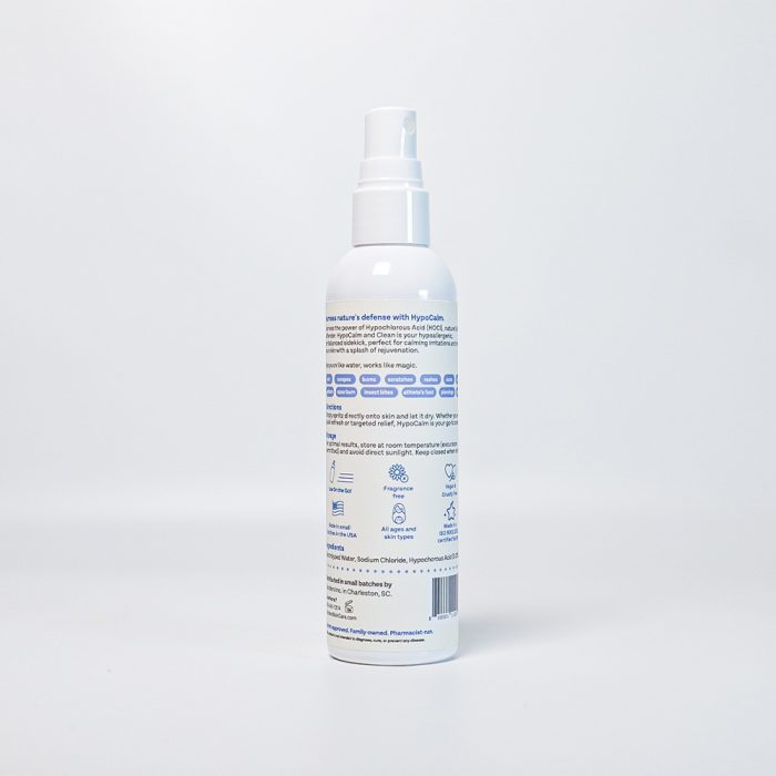Alternative view of HypoCalm Hypochlorous Spray