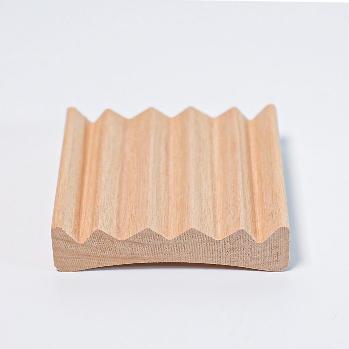 Low-Waste Wood Soap Dish